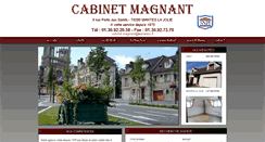 Desktop Screenshot of cabinetmagnant.com